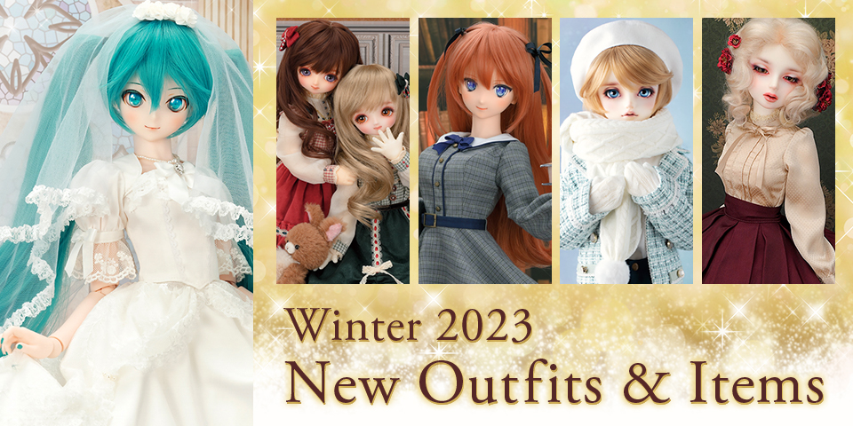 2023年・冬の新作ドレス＆アイテム