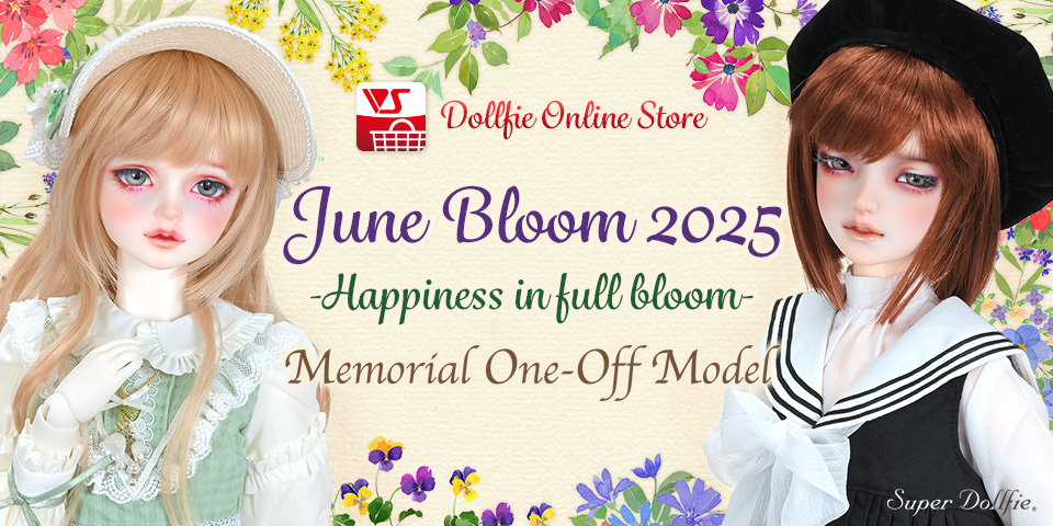 「June Bloom 2025 SDメモリアルワンオフモデル」2025年6月7日（土）～6月22日（日）オンライン抽選販売
