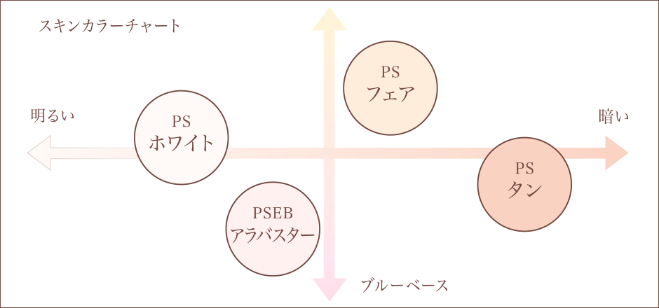 スキンカラーチャート