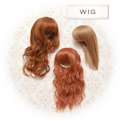 WIG 3種類のウィッグバリエーション