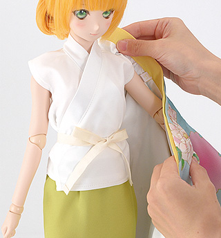 着せつけ方［お引きずり］3-1