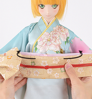 着せつけ方［お引きずり］5-1