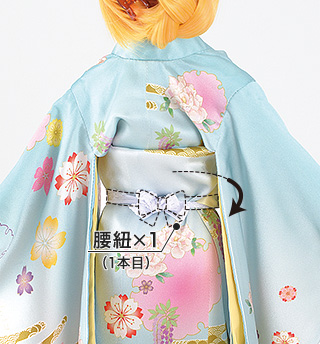 着せつけ方［おはしょりを作る］～上級者向け～ 5-2