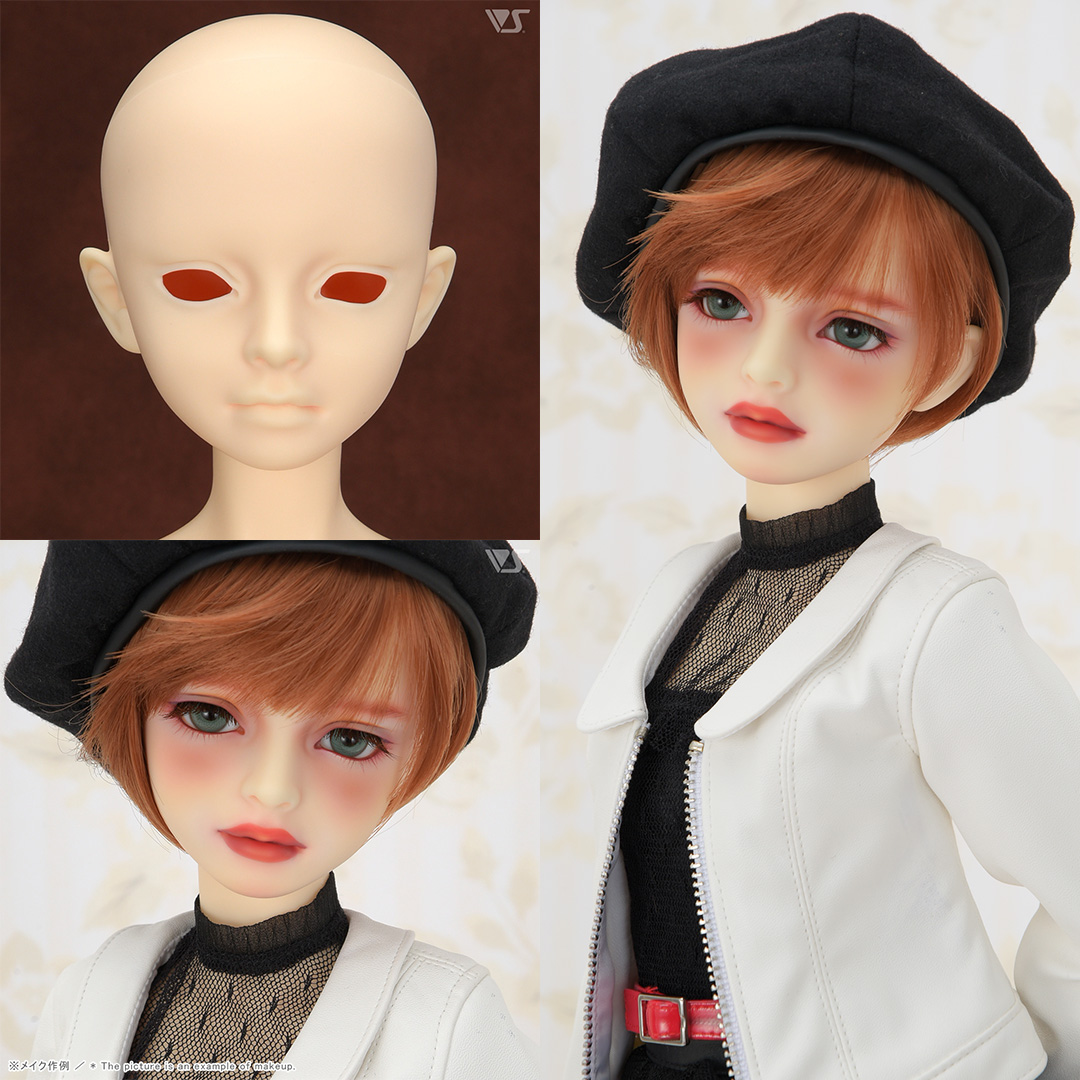 Volks ボークス DWC#04ヘッド PSホワイト肌 トルソーベースつき-