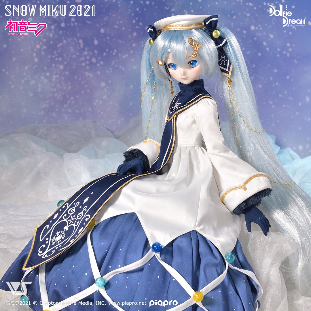 雪ミク2021 「Growing Snow」セット　ドルフィードリーム用衣装おもちゃ/人形