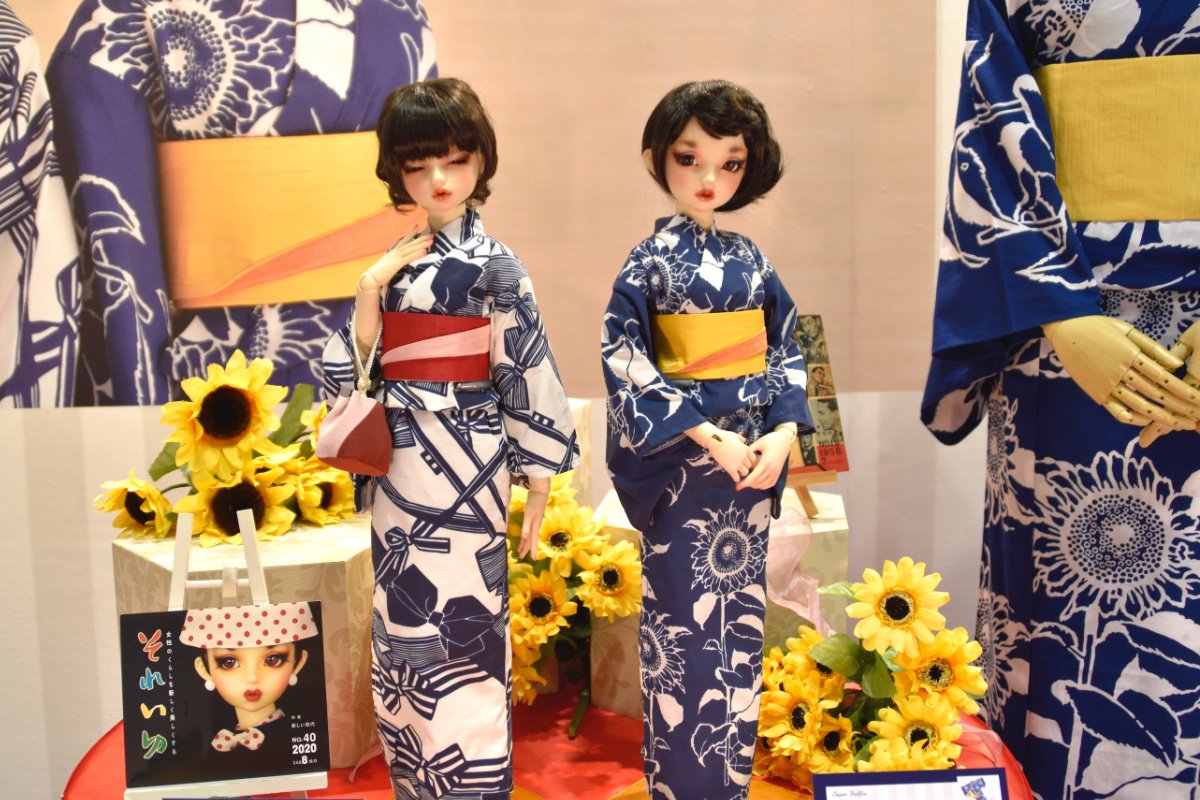 中原淳一・ぱたーん版Super Dollfie Collection 店舗展示の