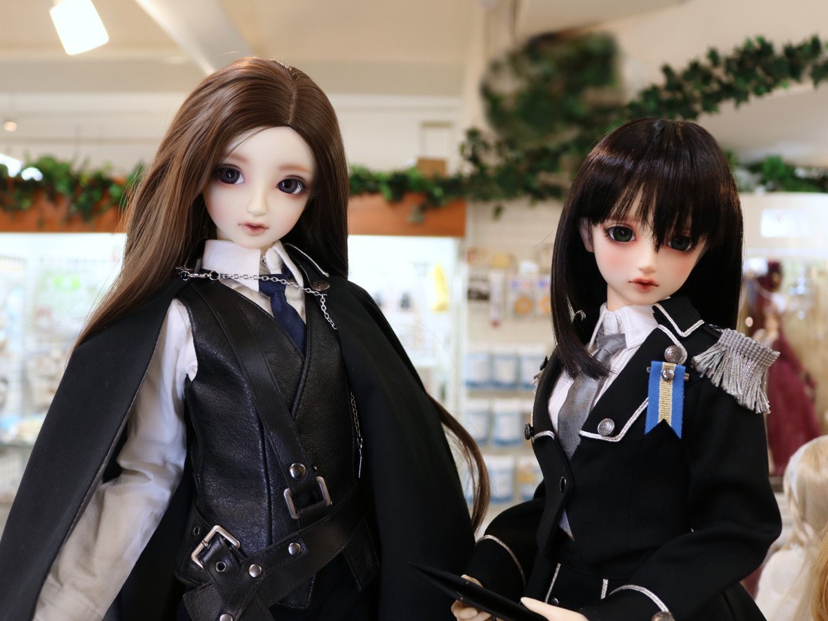 緑林シリーズ HZ SD13少年 SDGr男の子 軍服 黒 スーパードルフィー