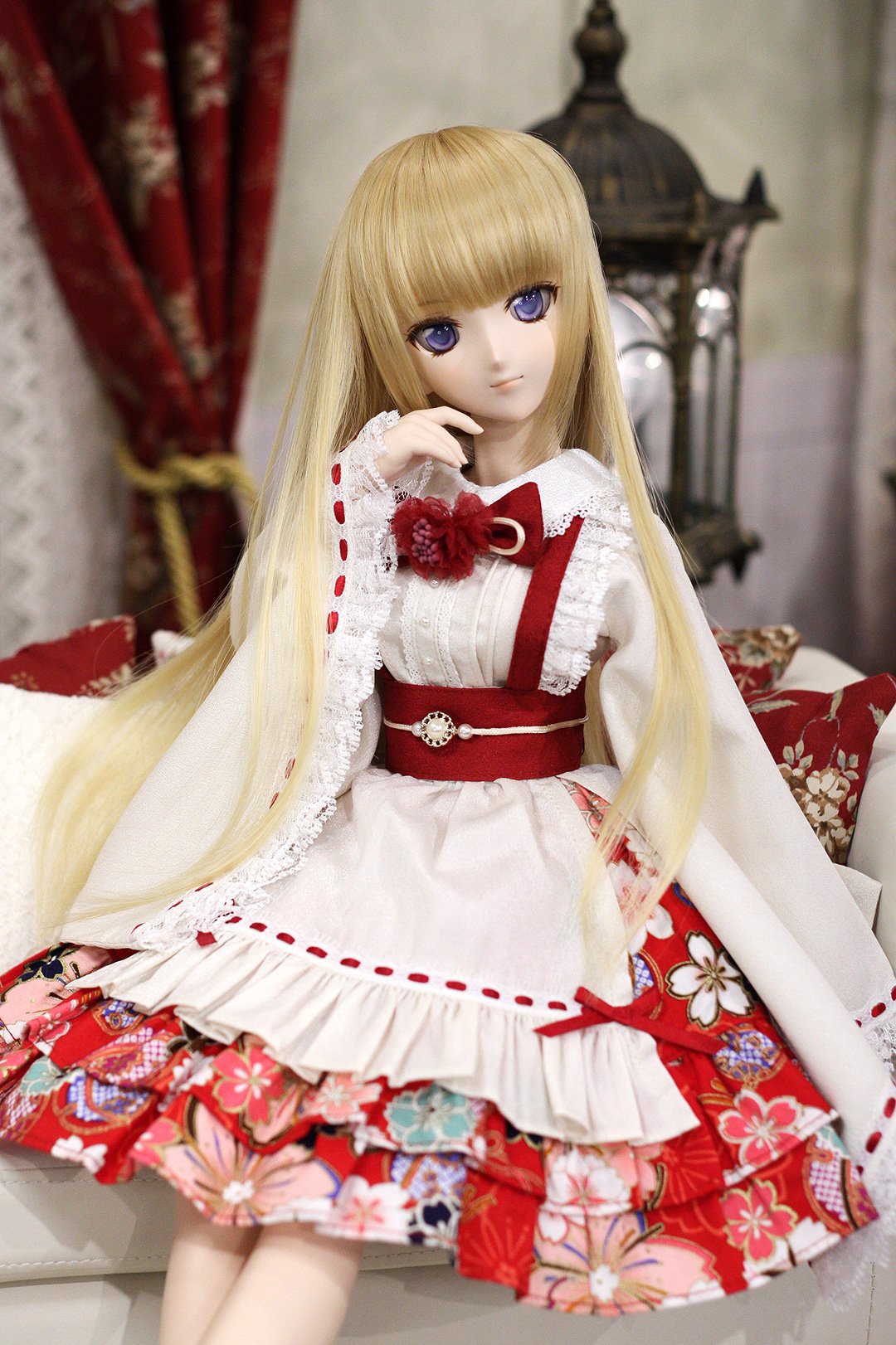 数量限定限定SALE花偶堂 様 曼荼羅 白 MDDサイズ　ドール服　ドルフィードリーム　DD ボークス 新品未開封 その他