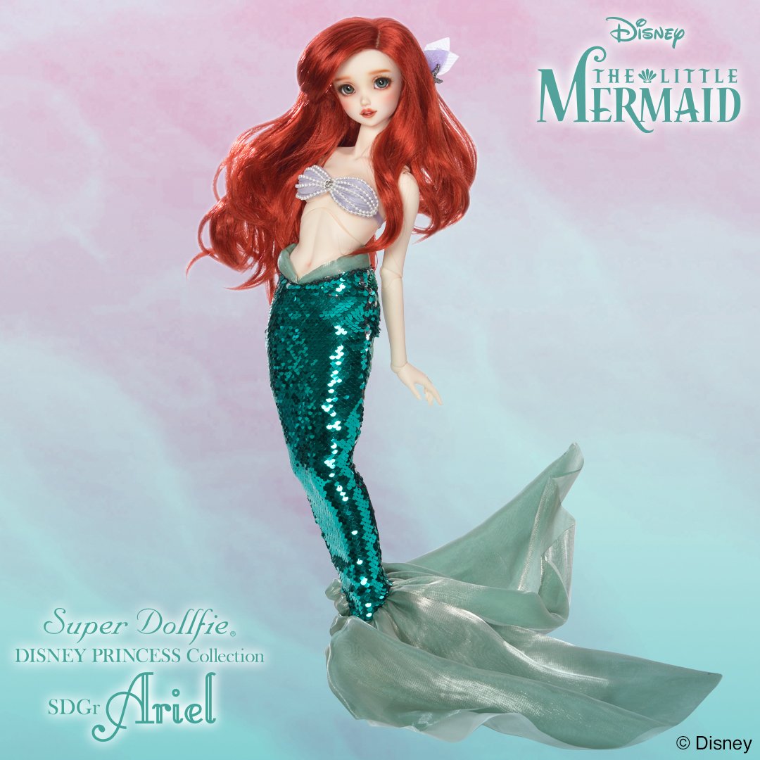 SD DISNEY PRINCESS Collection SDGr Ariel 店舗展示のお知らせ