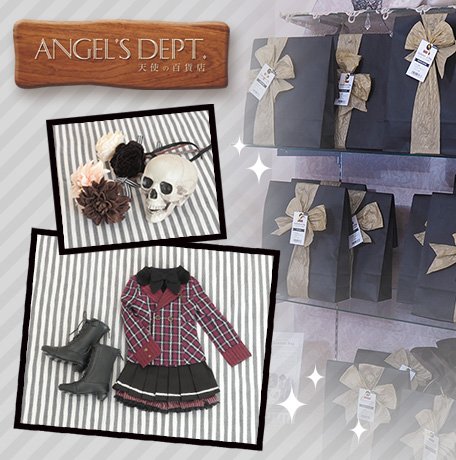 10月7日(金) 天使の窓  ANGEL'S DEPT.  Halloween Bag発売