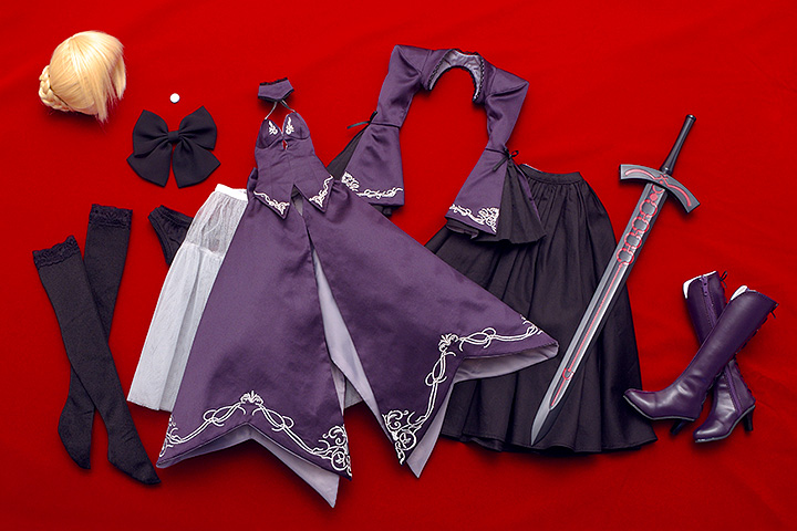 DDS セイバー/アルトリア・ペンドラゴン〔オルタ〕 セット内容