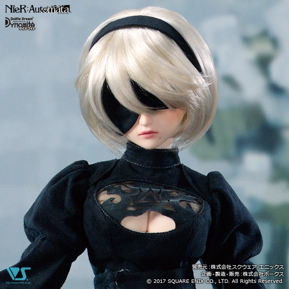 × | Dollfie ドルフィードリーム ニーア オートマタ 33cm hunter2B 完成品 フィギュア 塗装済み フィギュア 改造 外箱あり pvc H