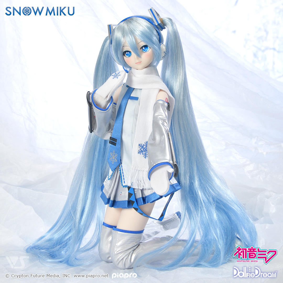 初音ミク 雪ミク ボークス DD ドルフィードリーム デフォルトウィッグドルフィードリーム