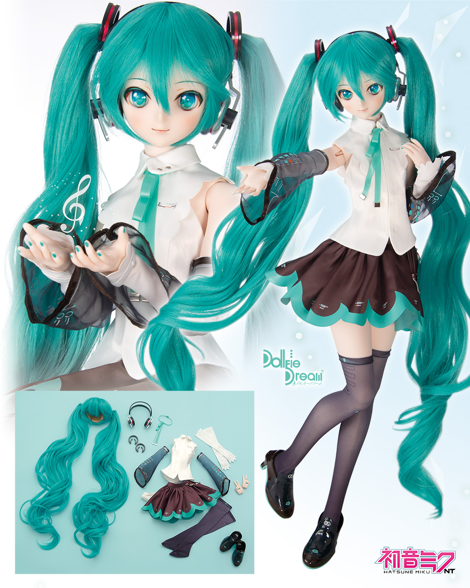 未開封新品] VOLKS DD 初音ミク 初版 DD ボークス Dollfie Dream 