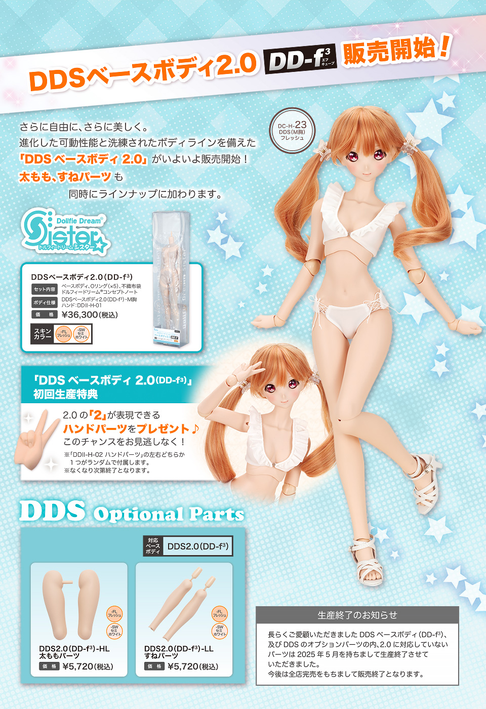 DDSベースボディ2.0(DD-f³)