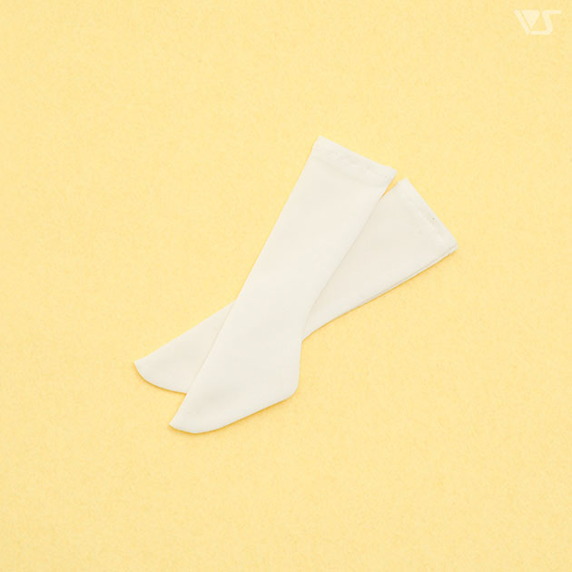 SDM ハイソックス（白・半光沢）・ミニ