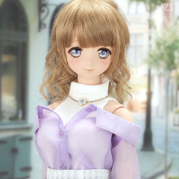 オフショルシャツコーデ