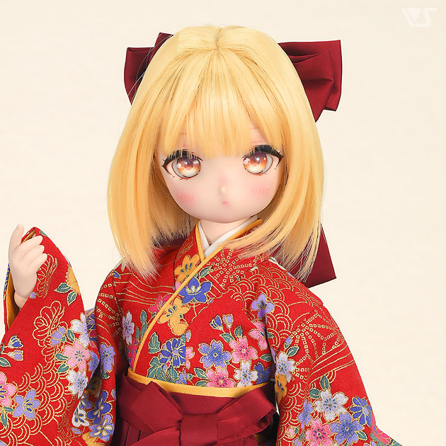 華やか袴セット（茜色）・ミニ