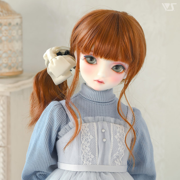 ゆるニット＆キャミワンピセット（アイスブルー）・ミニ