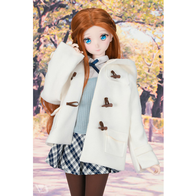 ダッフルコート（白）