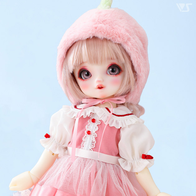 さくらんぼドレスセット(ピンク)・ちび