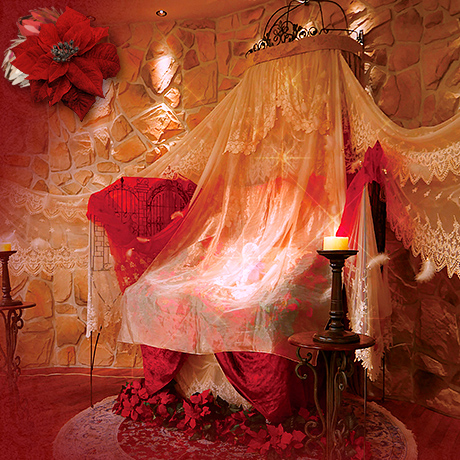 お迎えセレモニー Christmas装飾