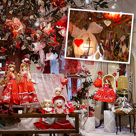 天使の窓　感謝のハートシェル・デコレーション