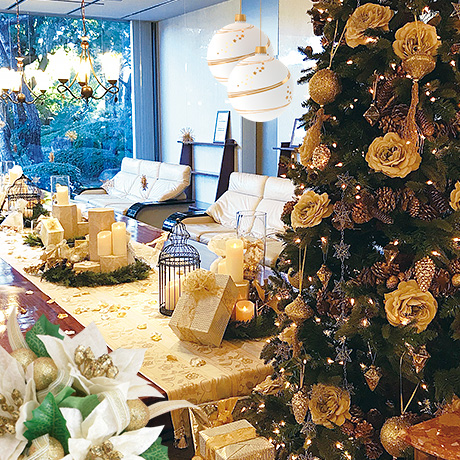 天使の里 Christmas装飾