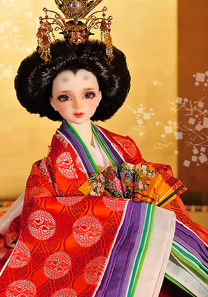 女雛：SD16女の子 SD-F-72（PSホワイト）