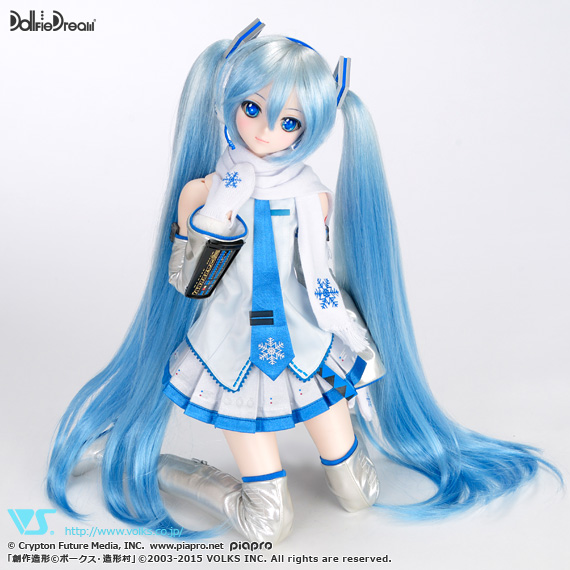 初音ミク SNOW 雪ミク volks ボークス dd-