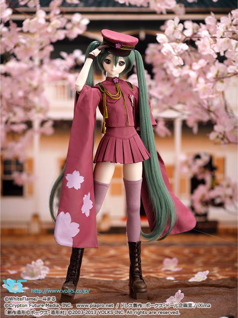 ボークス　volks DD ドルフィードリーム　初音ミク　千本桜　ウィッグ値下げ不可