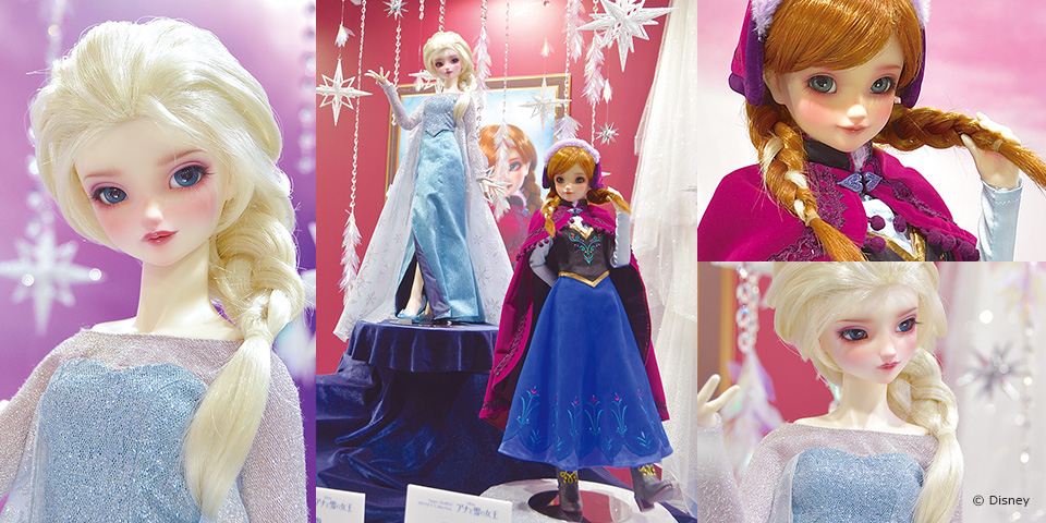 SD13アナ ＆ SDGrエルサ 販売・展示情報 | Super Dollfie DISNEY ...