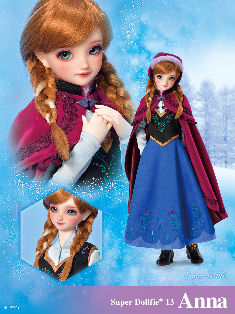 SD13 アナ | Super Dollfie DISNEY Collection ～アナと雪の女王 