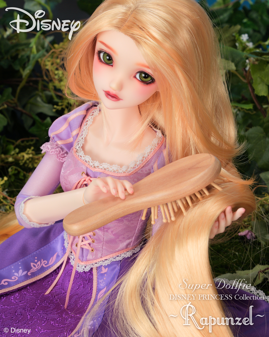 Super Dollfie DISNEY PRINCESS Collection ~Rapunzel~ | Super Dollfie ディズニーコレクション公式ウェブサイト | ボークス公式 ドルフィー総合サイト