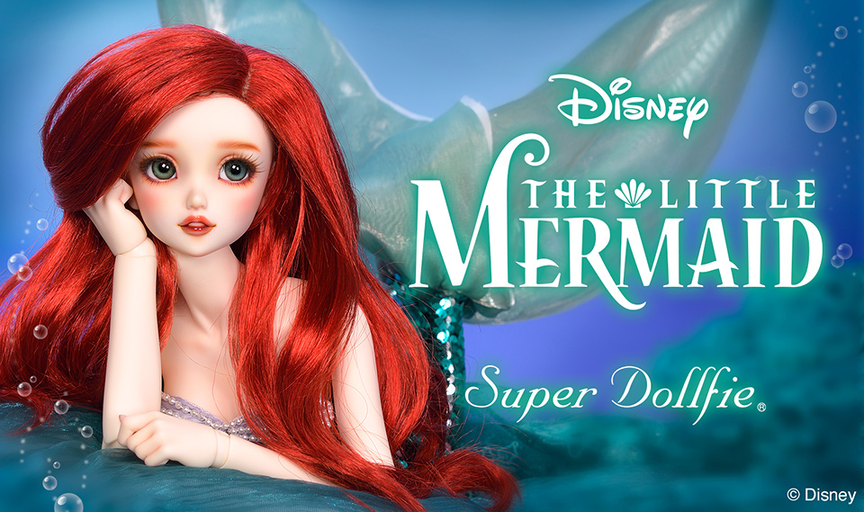 Super Dollfie DISNEY PRINCESS Collection SDGr Ariel | Super 