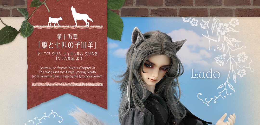 SD17男の子 Ludo ～the Grey Tail～（灰白狼のルド） | Super Dollfie 