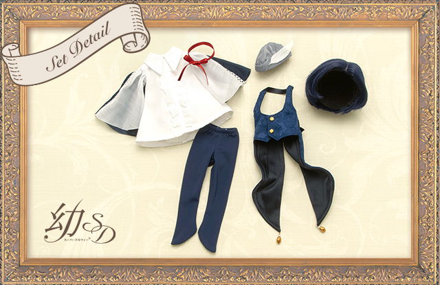 幼SD男の子 ツバメ / ツバメ Sweet Dream Ver. 共通ドレスセット内容