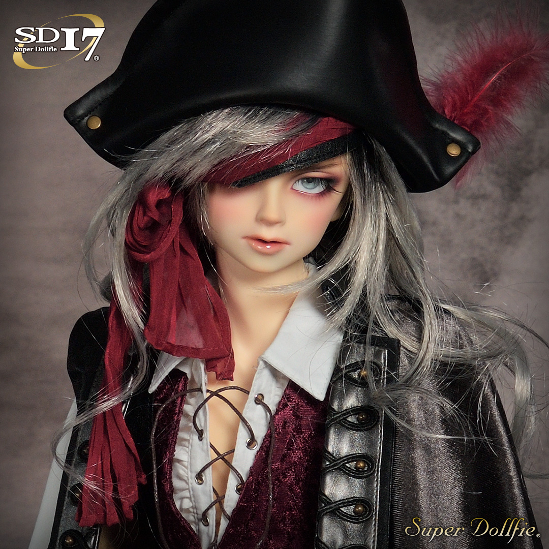 高品質100%新品ボークス　スーパードルフィー　sd17 男の子　captain Cecile　スーパードルフィー　銀貨の誓い　本体のみ 本体