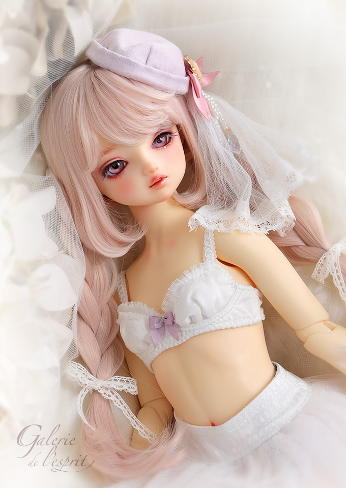 Galerie de l'esprit-Lingerie「Plume de Sucre Violette（プリューム デ シュクレ ヴィオレット）」