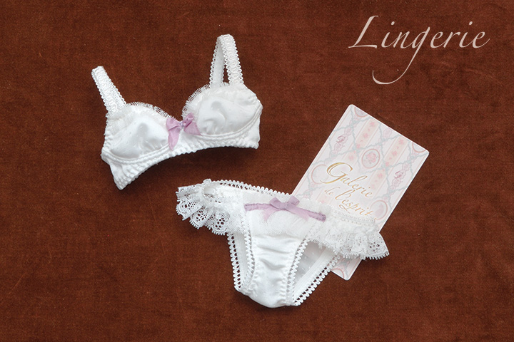 Galerie de l'esprit-Lingerie「Plume de Sucre Violette（プリューム デ シュクレ ヴィオレット）」