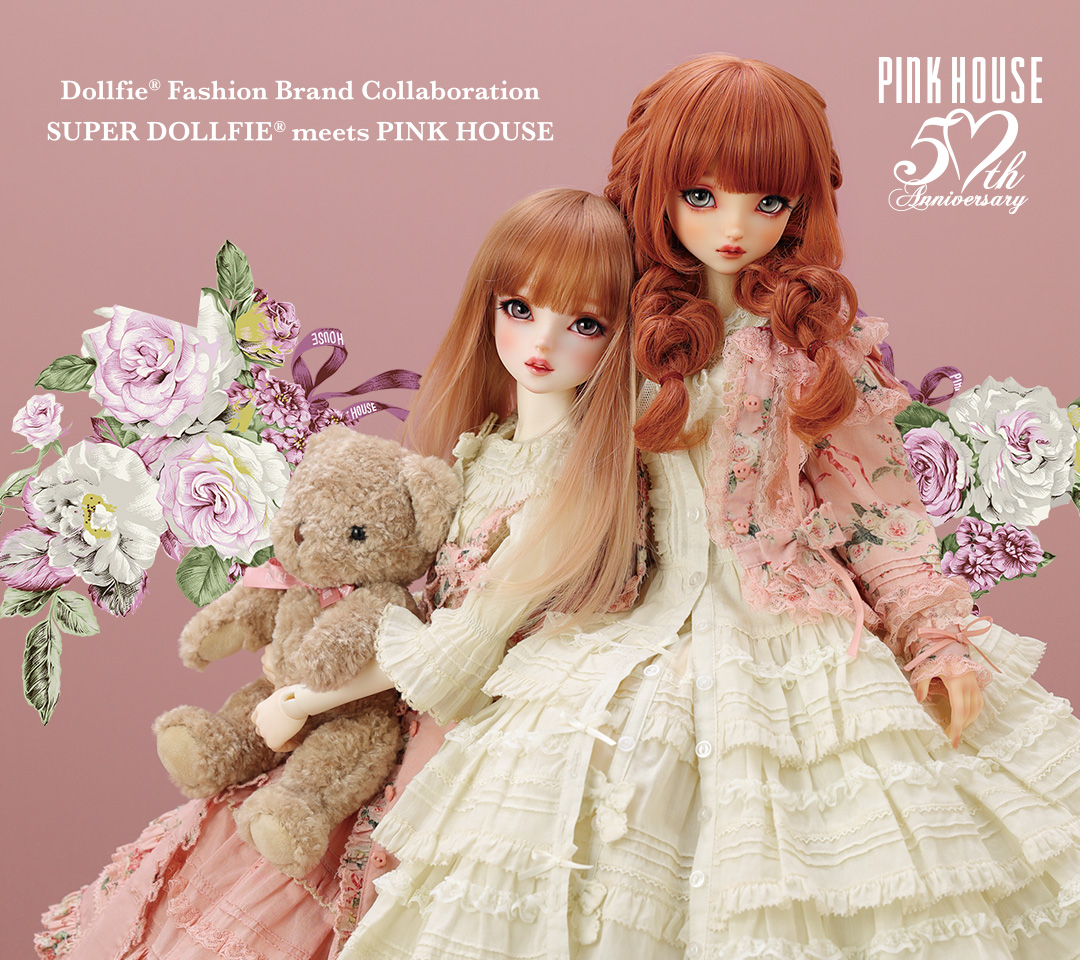 SUPER DOLLFIE meets PINK HOUSE | ボークス公式 ドルフィー総合サイト