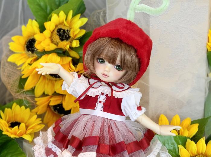 さくらんぼドレスセット（赤）・ちびのご紹介♪（2026年8月4日）